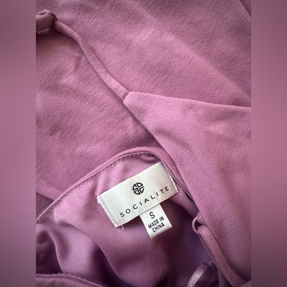 Pinkish purple mini dress - Picture 4 of 5